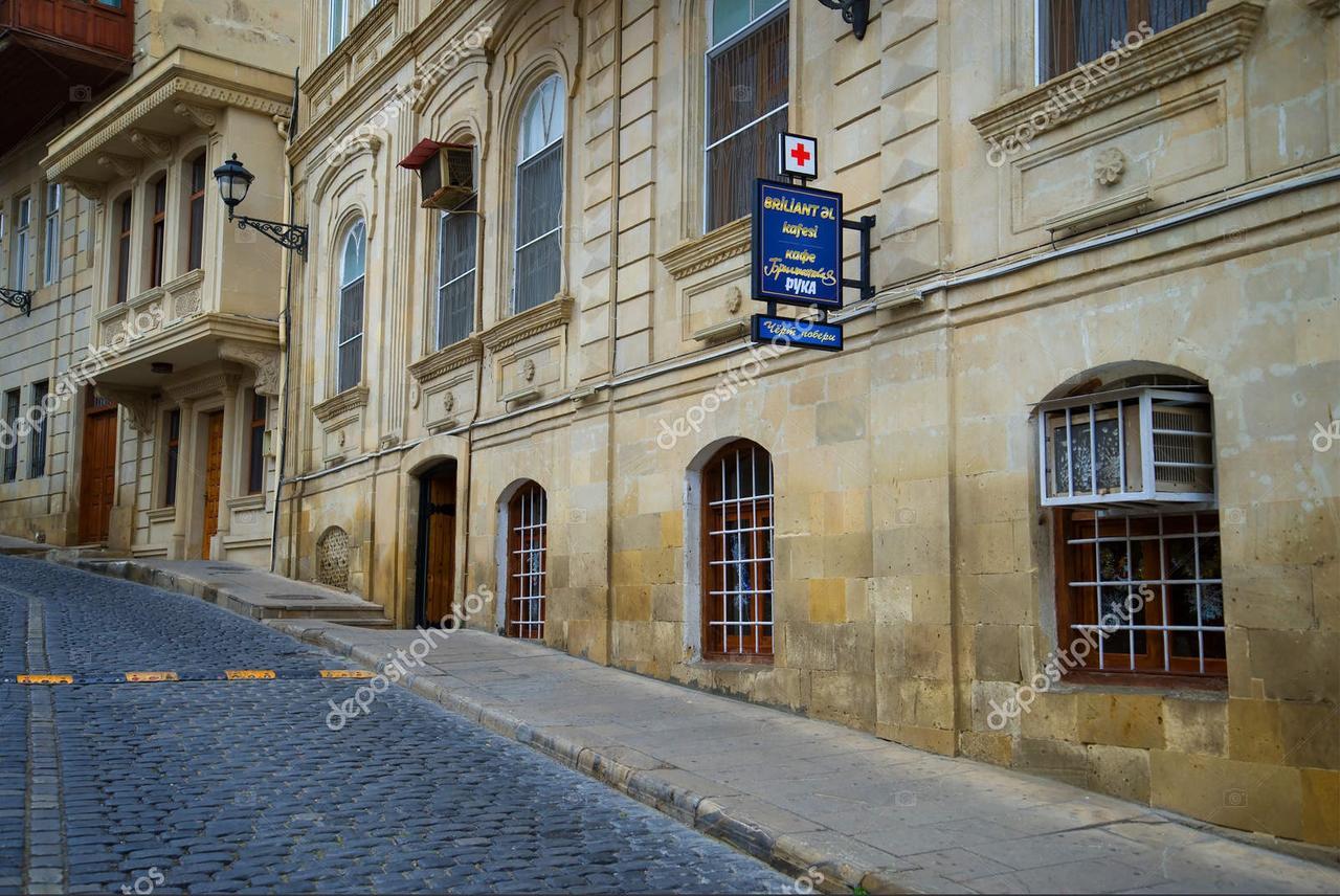 City Walls Hotel Bakoe Buitenkant foto